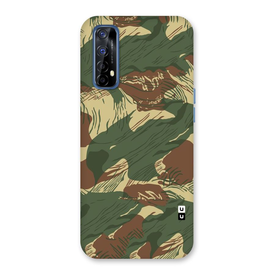Army Design Back Case for Realme 7