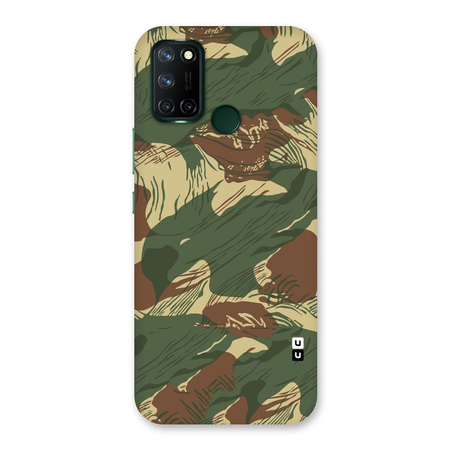 Army Design Back Case for Realme 7i