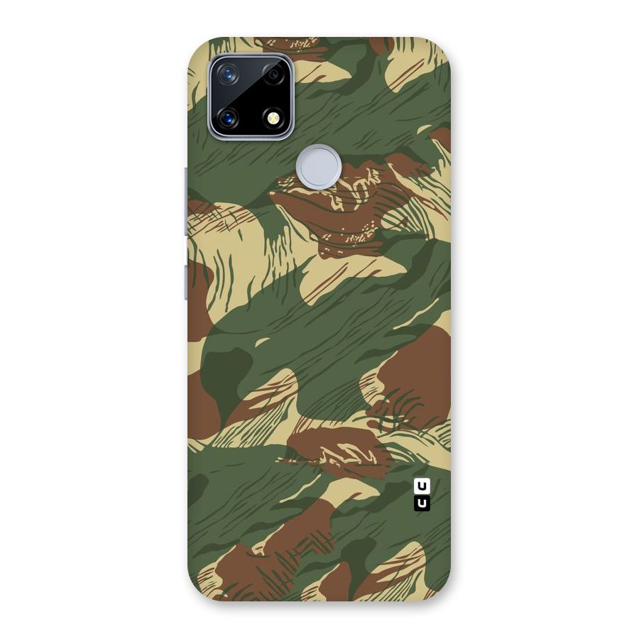 Army Design Back Case for Realme Narzo 20