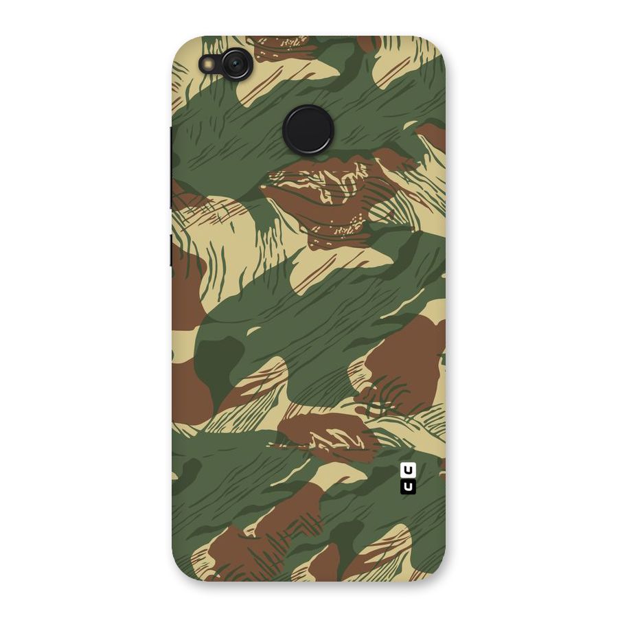 Army Design Back Case for Redmi 4