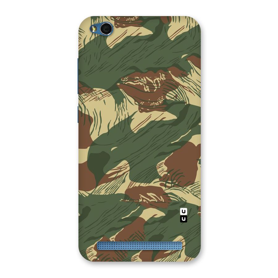 Army Design Back Case for Redmi 5A