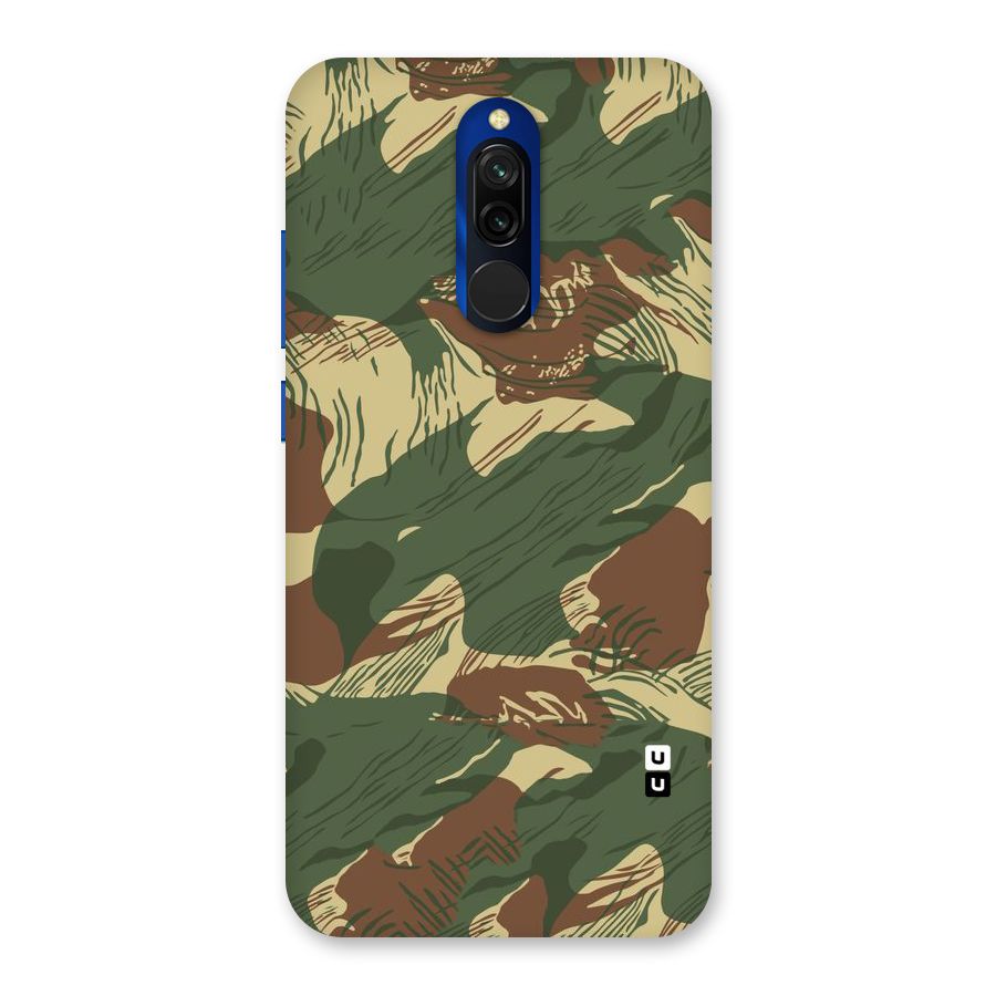 Army Design Back Case for Redmi 8