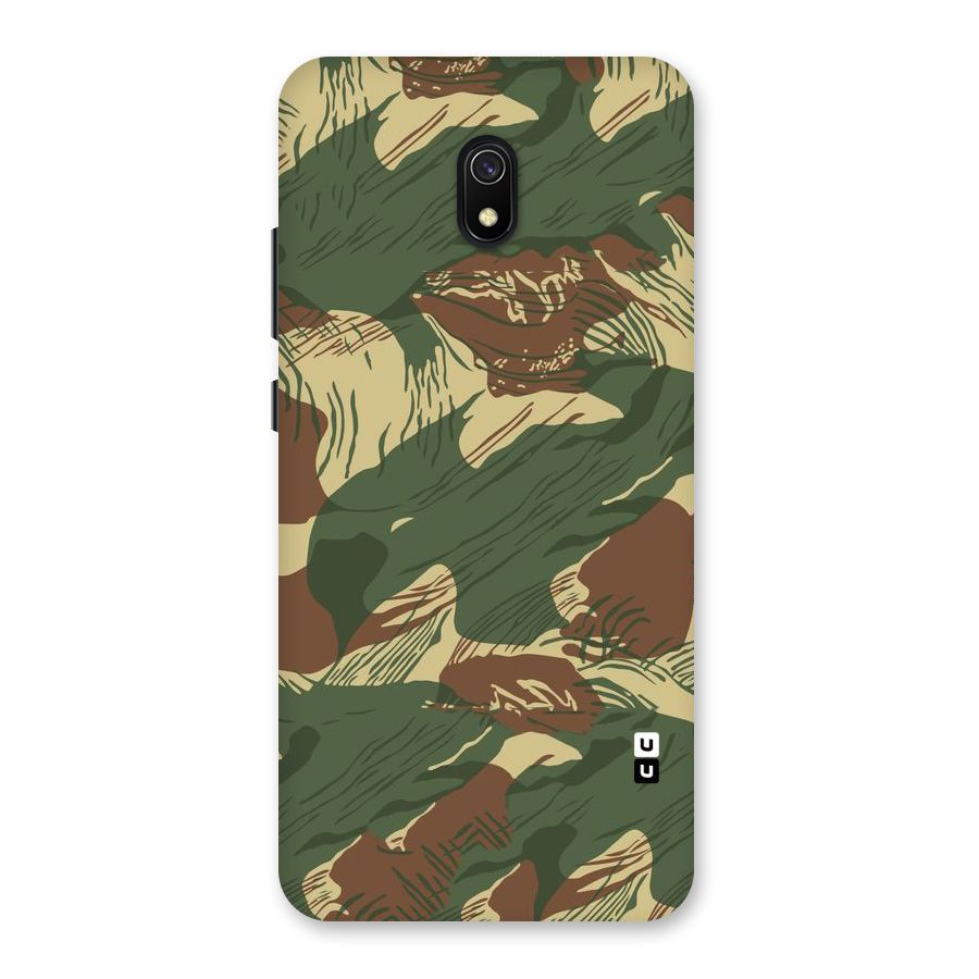 Army Design Back Case for Redmi 8A