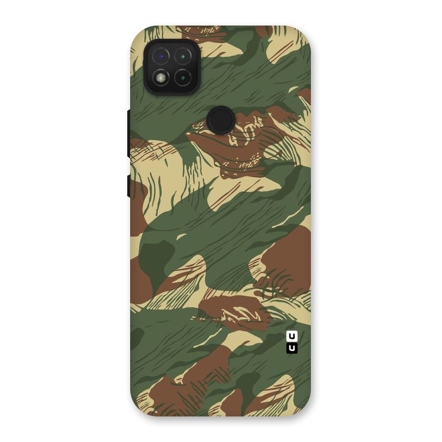 Army Design Back Case for Redmi 9C