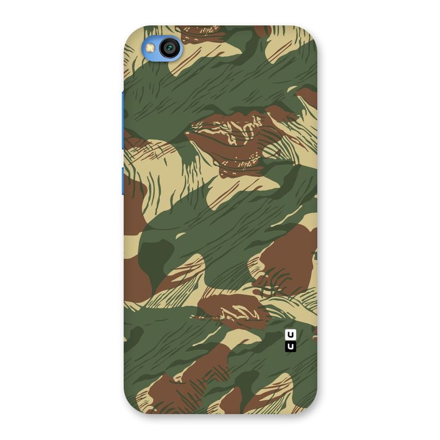 Army Design Back Case for Redmi Go