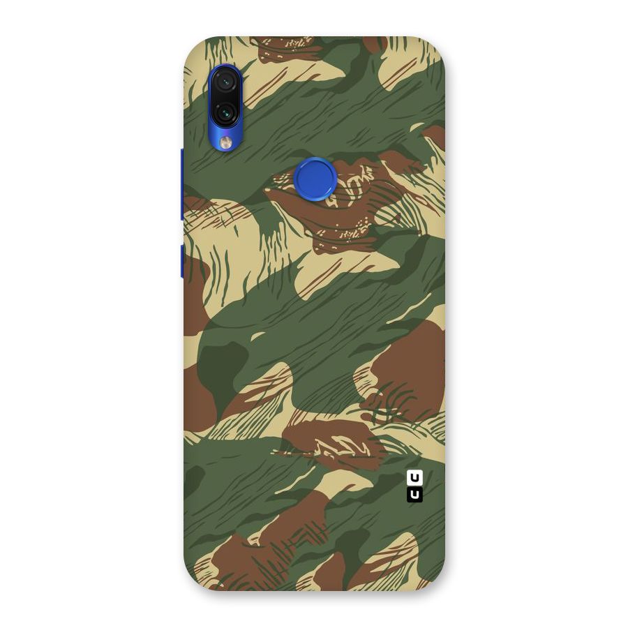 Army Design Back Case for Redmi Note 7S
