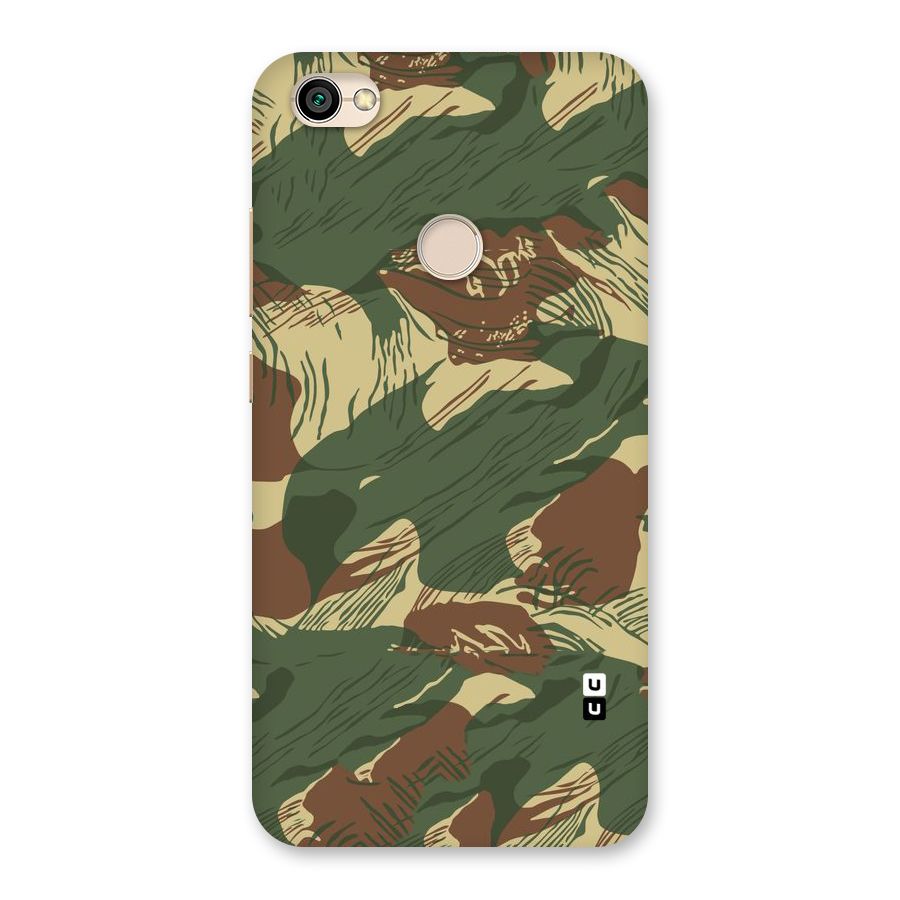 Army Design Back Case for Redmi Y1 2017