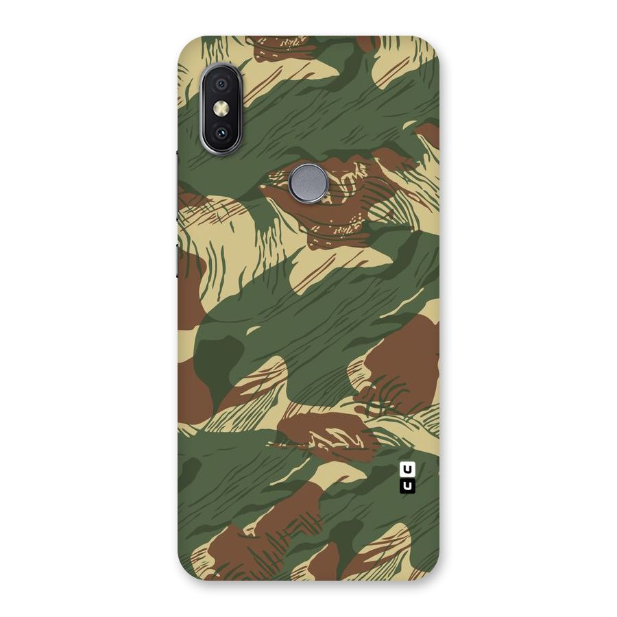 Army Design Back Case for Redmi Y2