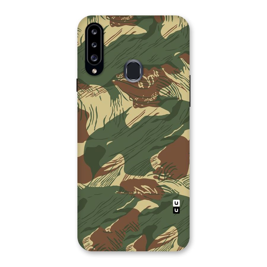 Army Design Back Case for Samsung Galaxy A20s