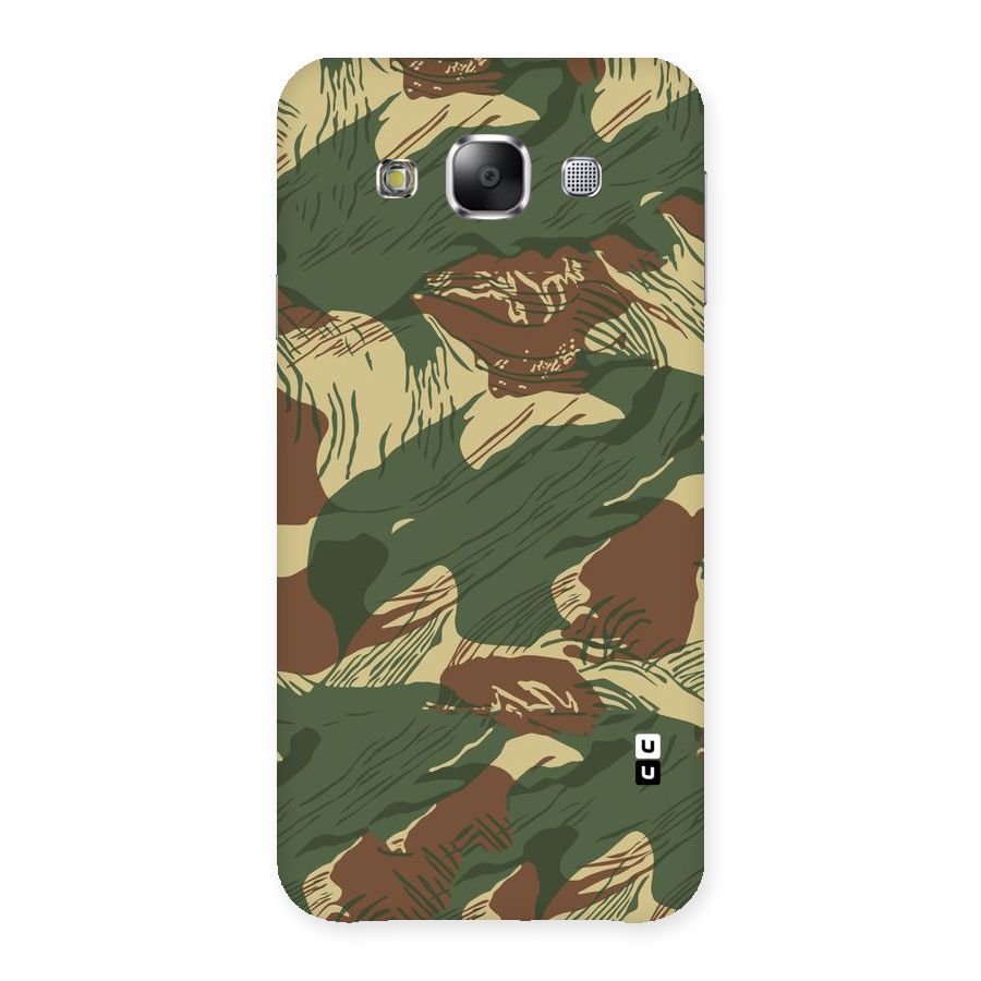 Army Design Back Case for Samsung Galaxy E5