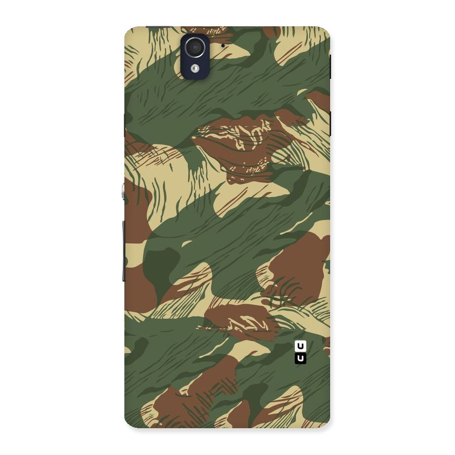 Army Design Back Case for Sony Xperia Z