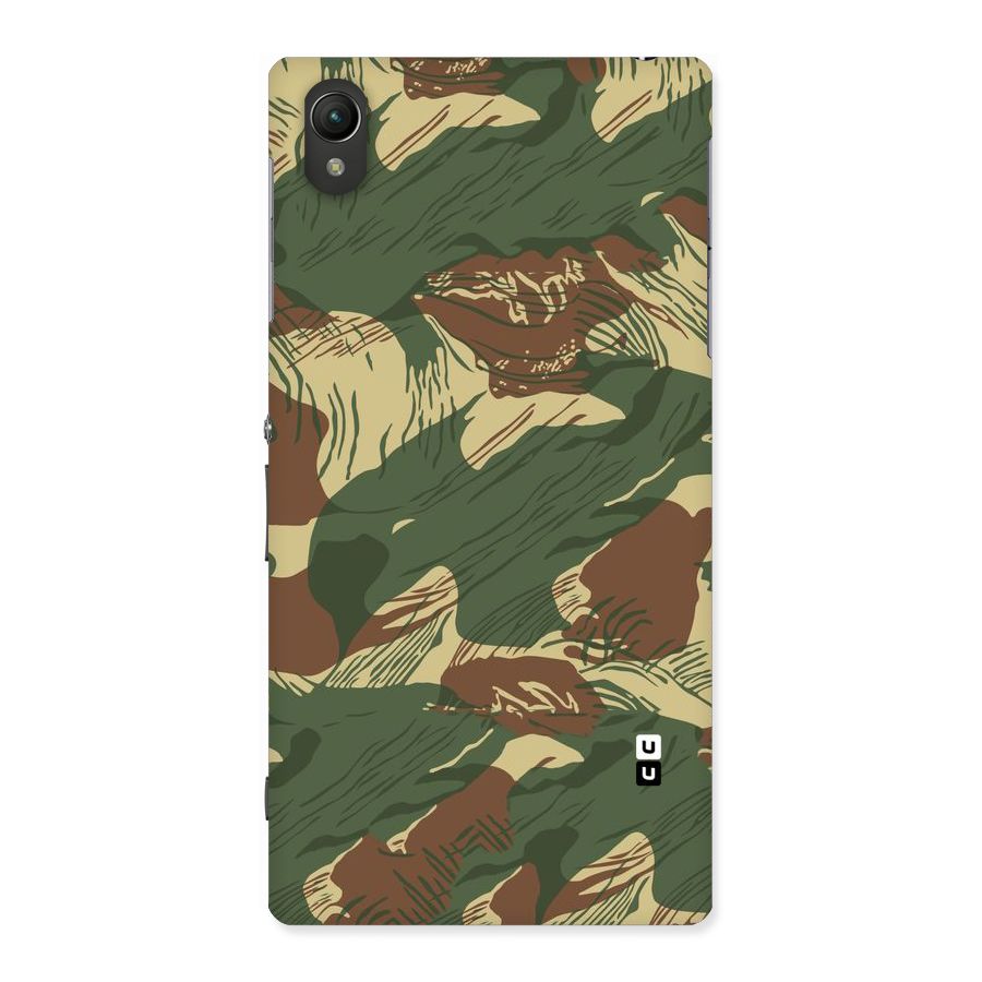 Army Design Back Case for Sony Xperia Z1