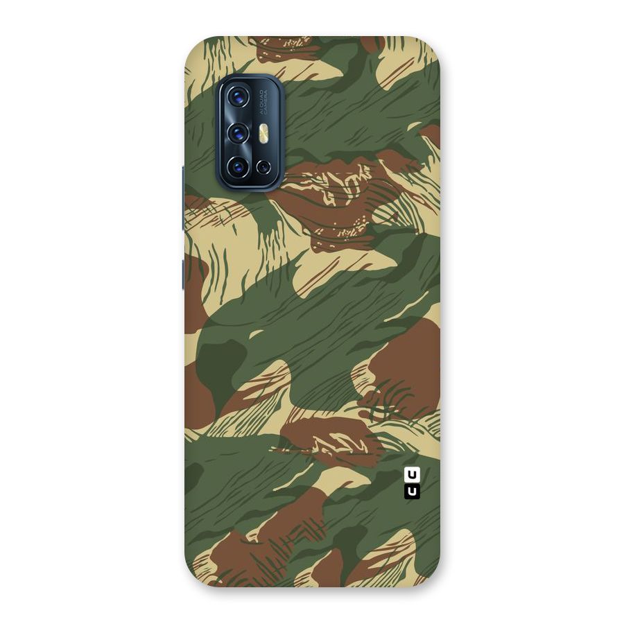 Army Design Back Case for Vivo V17
