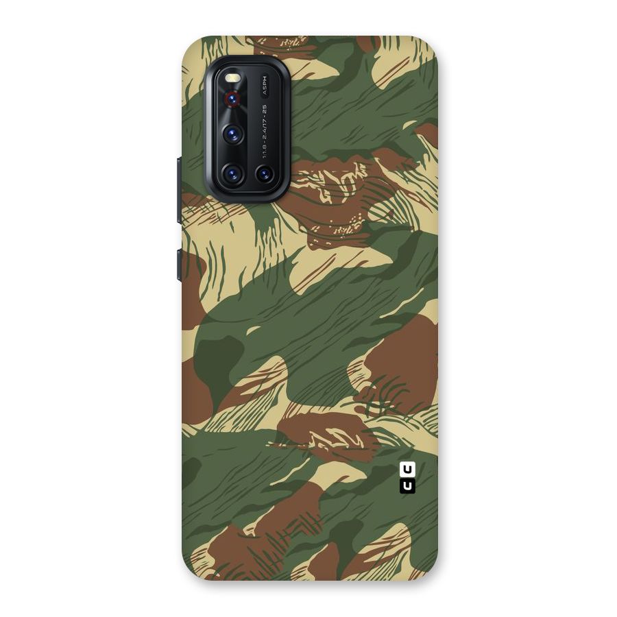 Army Design Back Case for Vivo V19
