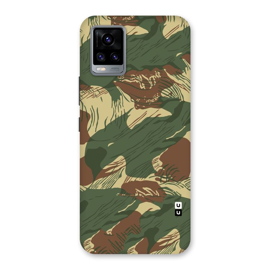 Army Design Back Case for Vivo V20