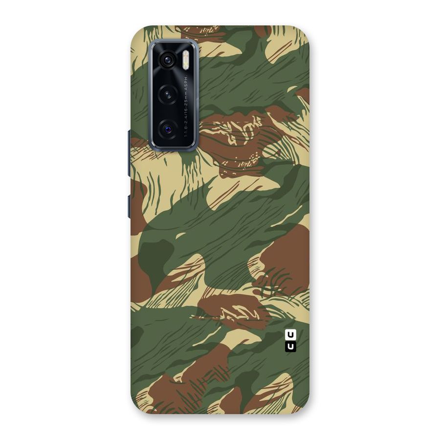 Army Design Back Case for Vivo V20 SE