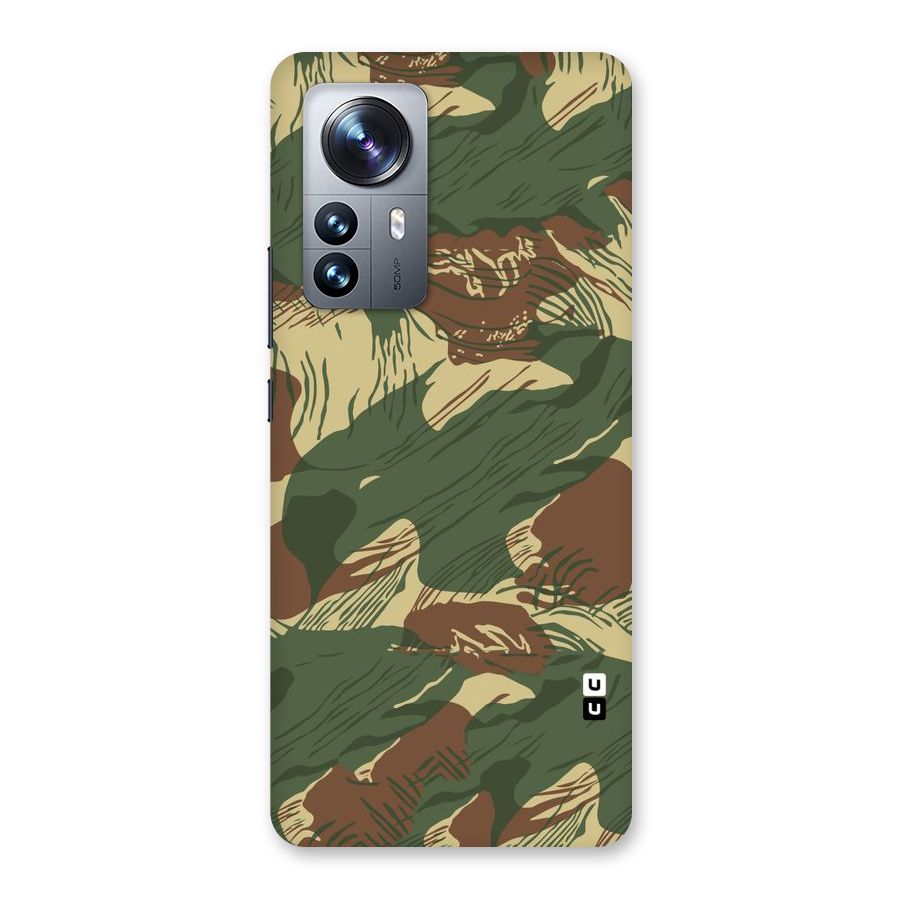 Army Design Back Case for Xiaomi 12 Pro