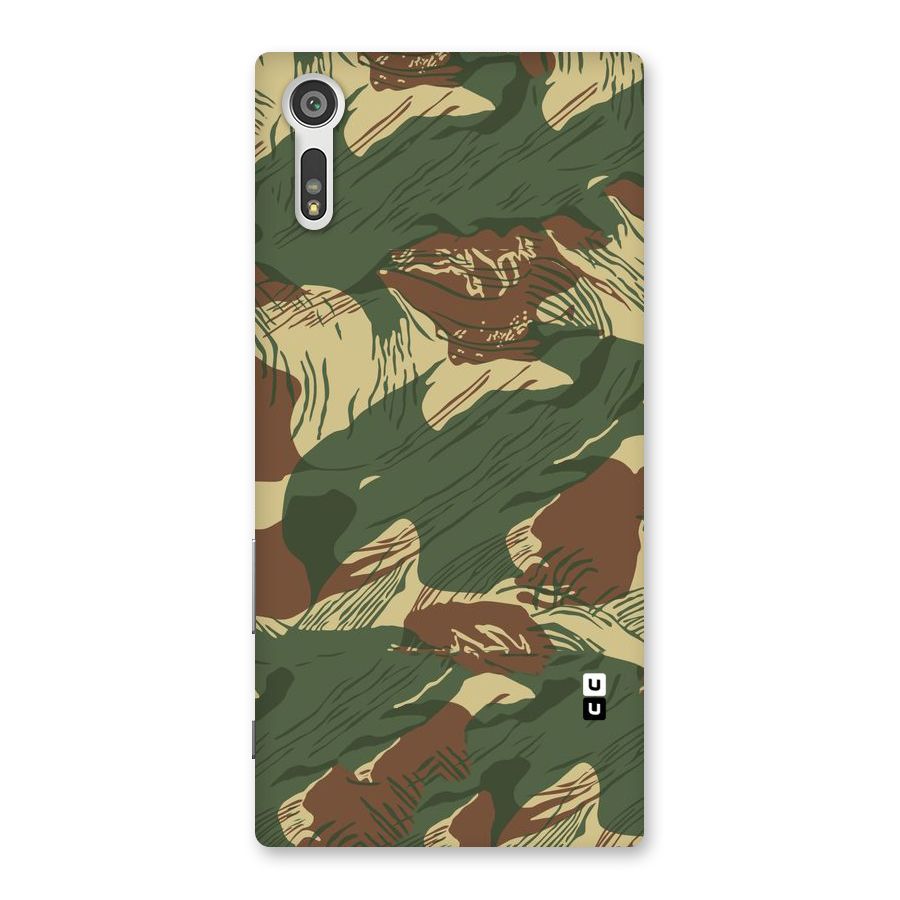 Army Design Back Case for Xperia XZ