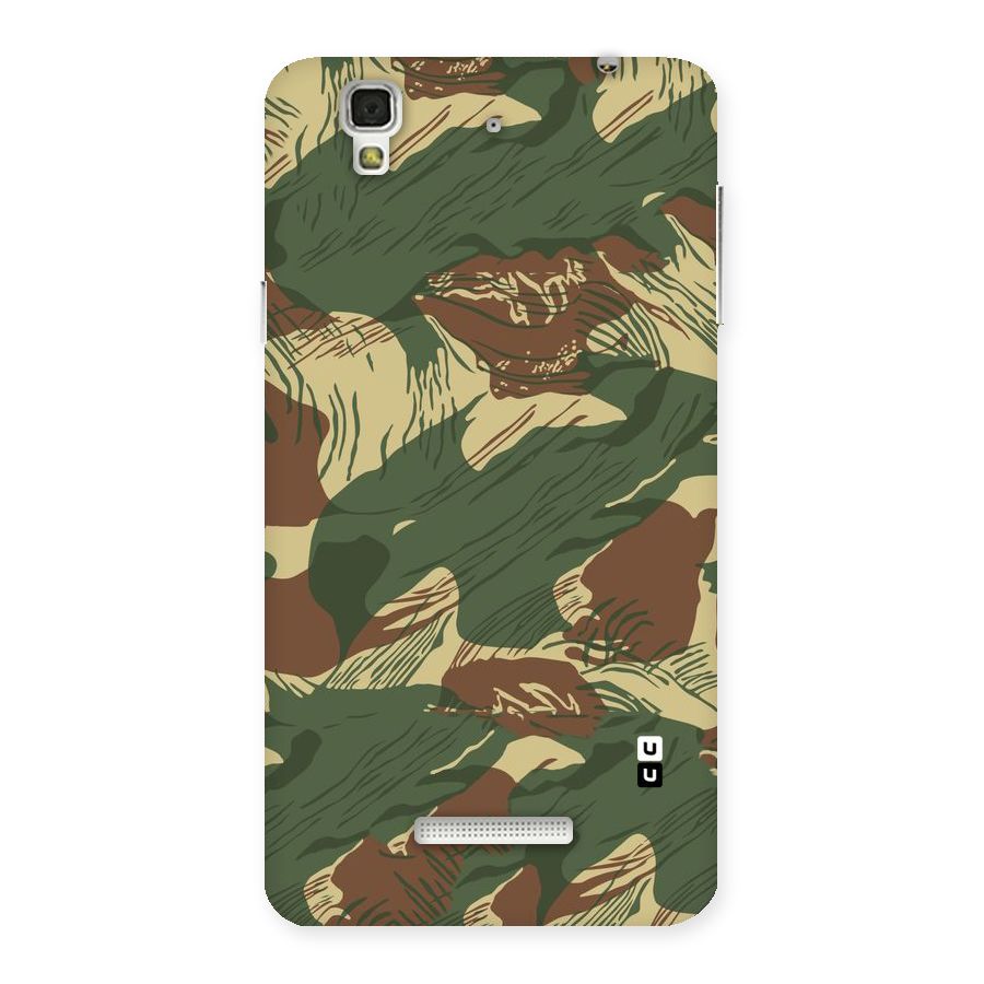 Army Design Back Case for YU Yureka Plus