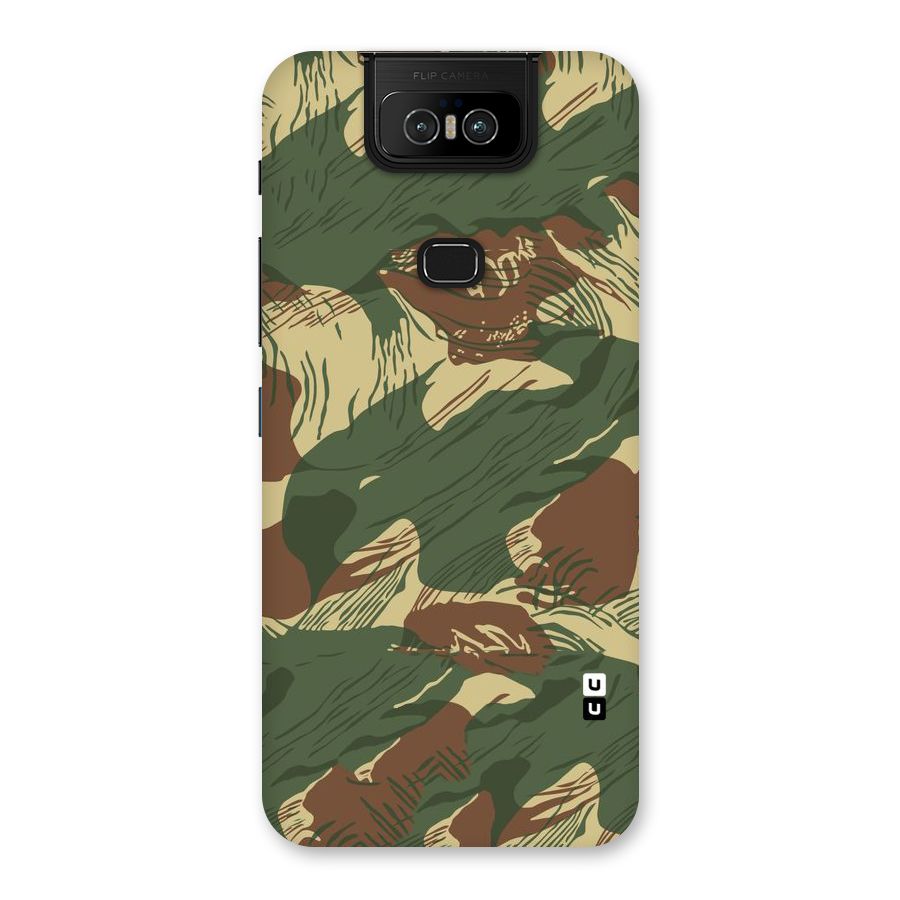 Army Design Back Case for Zenfone 6z
