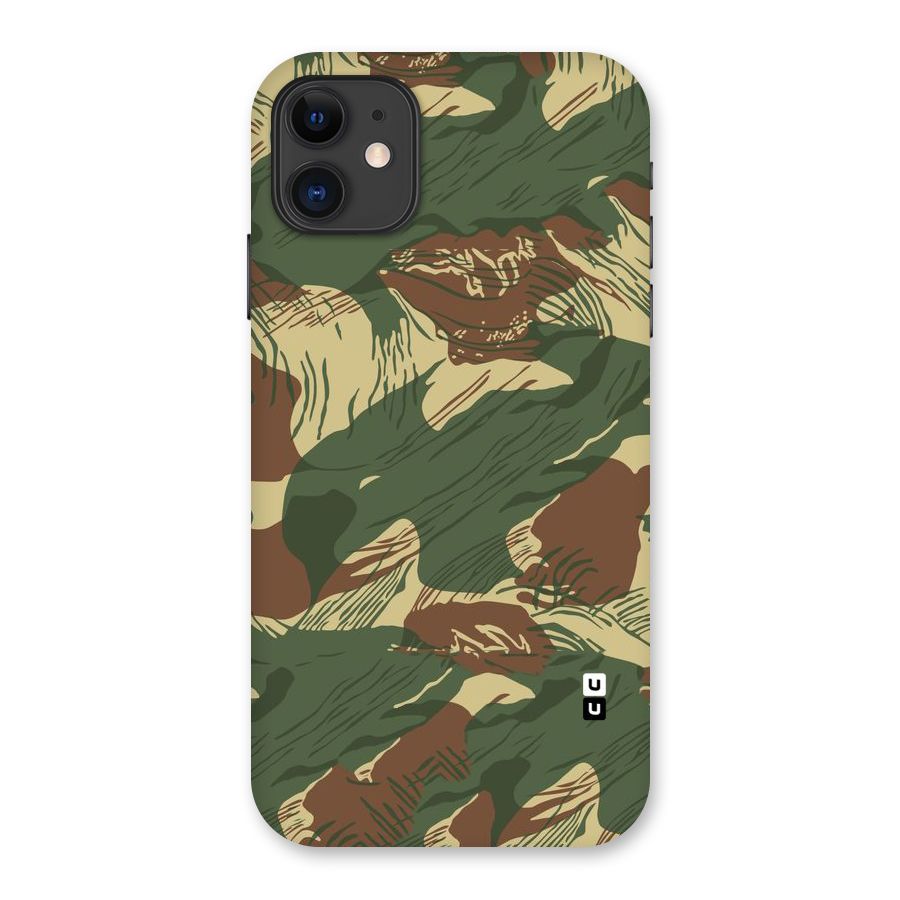 Army Design Back Case for iPhone 11