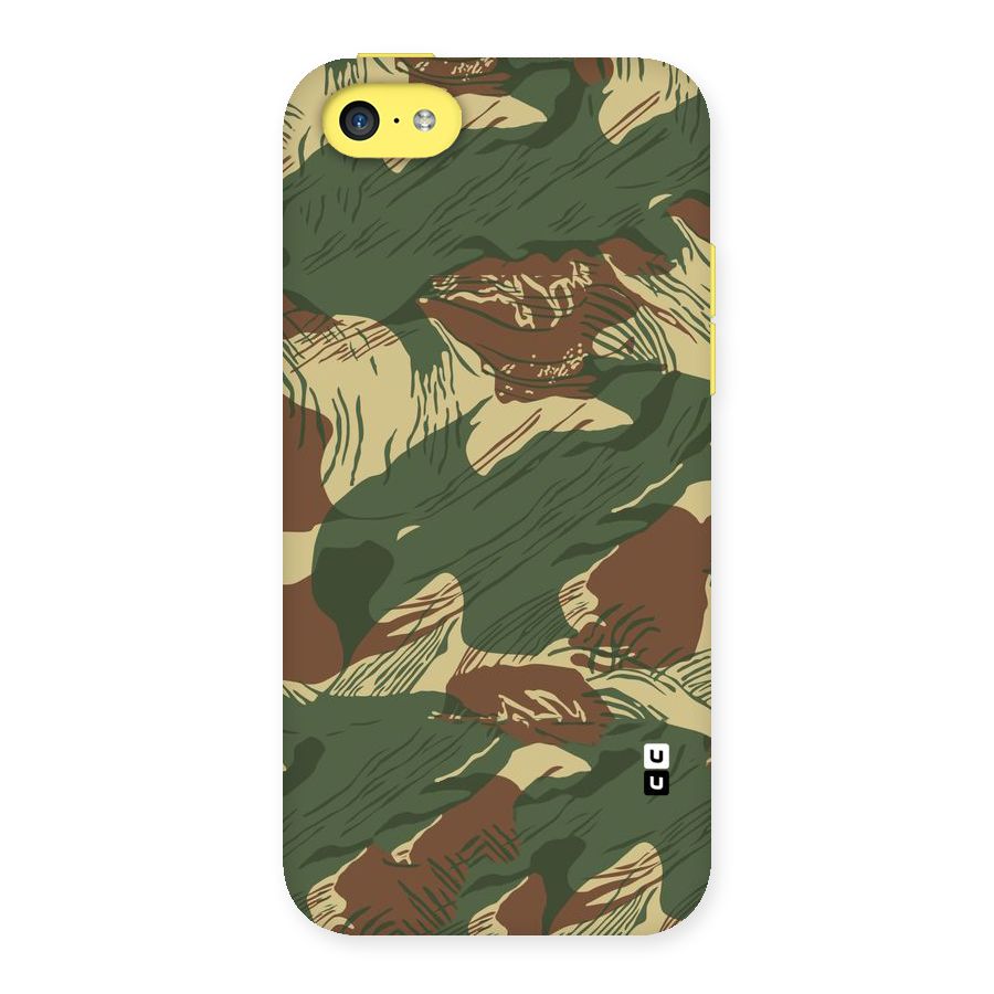 Army Design Back Case for iPhone 5C
