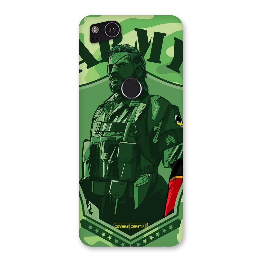 Army Men Artwork Back Case for Google Pixel 2