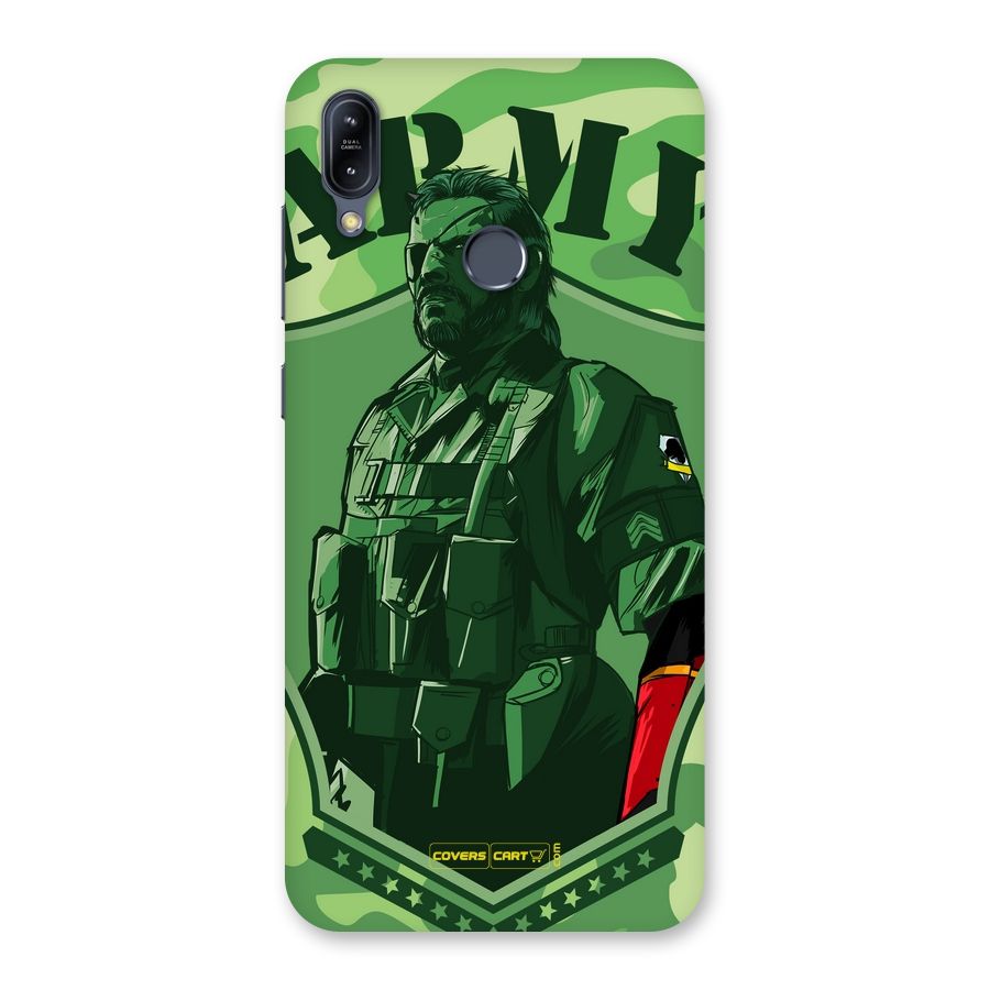 Army Men Artwork Back Case for Zenfone Max M2