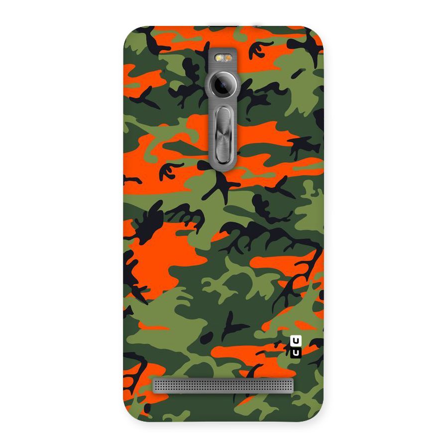Army Pattern Back Case for Asus Zenfone 2