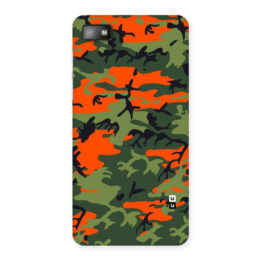 Army Pattern Back Case for Blackberry Z10
