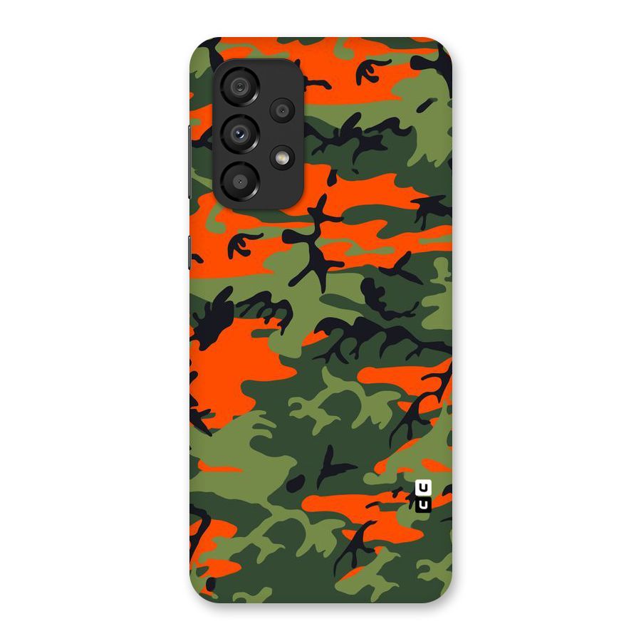 Army Pattern Back Case for Galaxy A33 5G