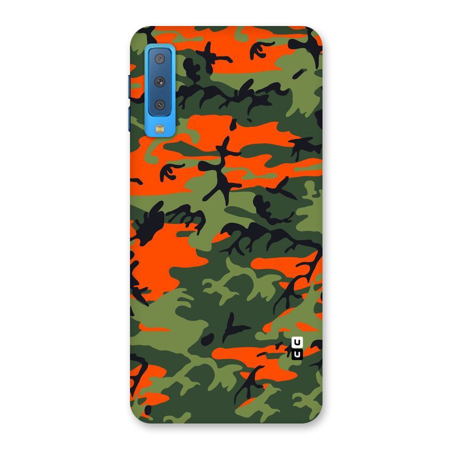 Army Pattern Back Case for Galaxy A7 (2018)
