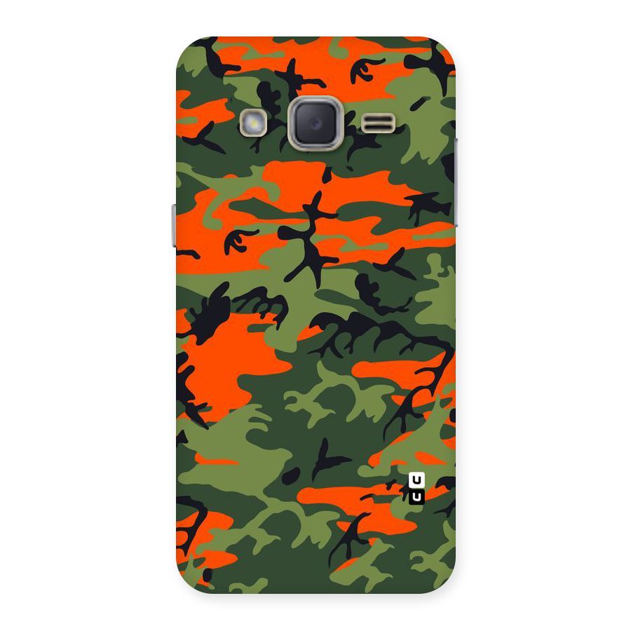 Army Pattern Back Case for Galaxy J2