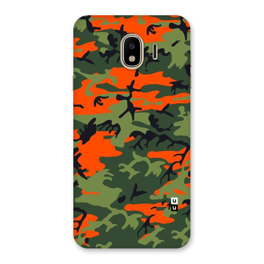 Army Pattern Back Case for Galaxy J4