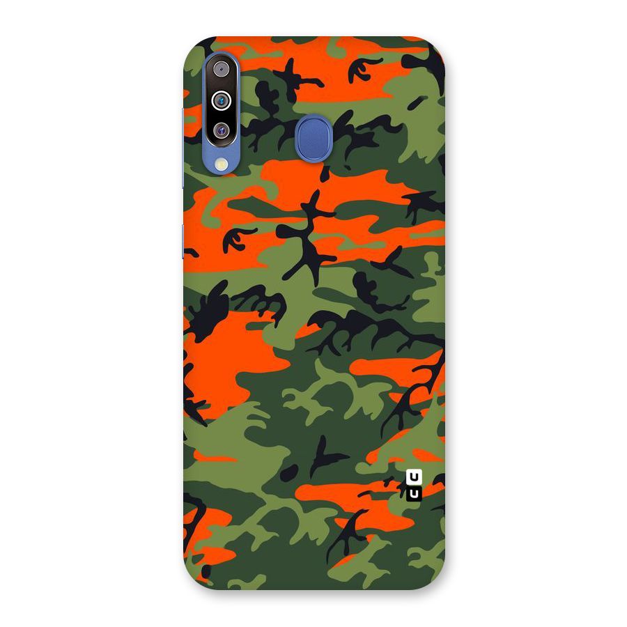 Army Pattern Back Case for Galaxy M30