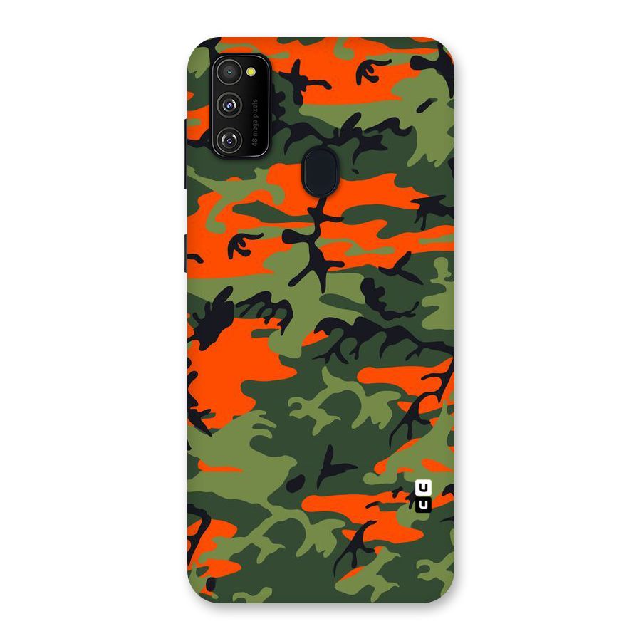 Army Pattern Back Case for Galaxy M30s