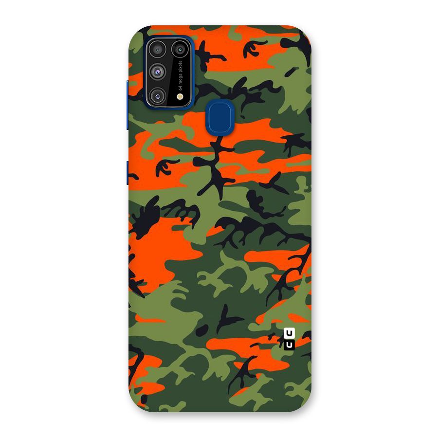 Army Pattern Back Case for Galaxy M31