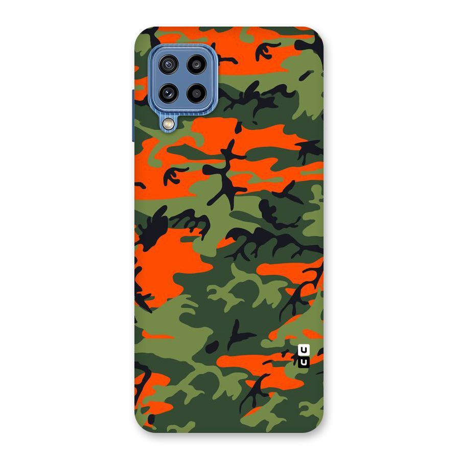 Army Pattern Back Case for Galaxy M32
