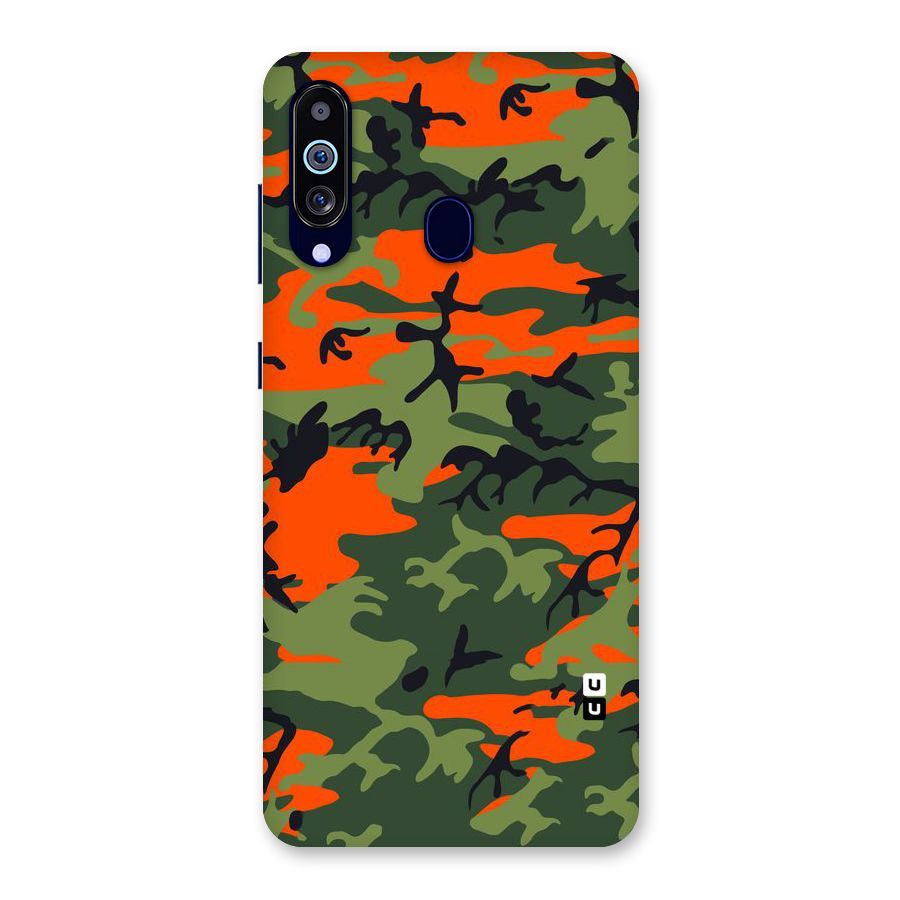 Army Pattern Back Case for Galaxy M40