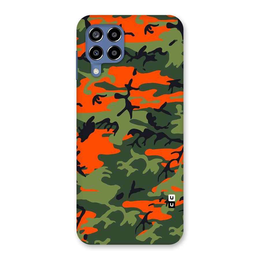 Army Pattern Back Case for Galaxy M53 5G