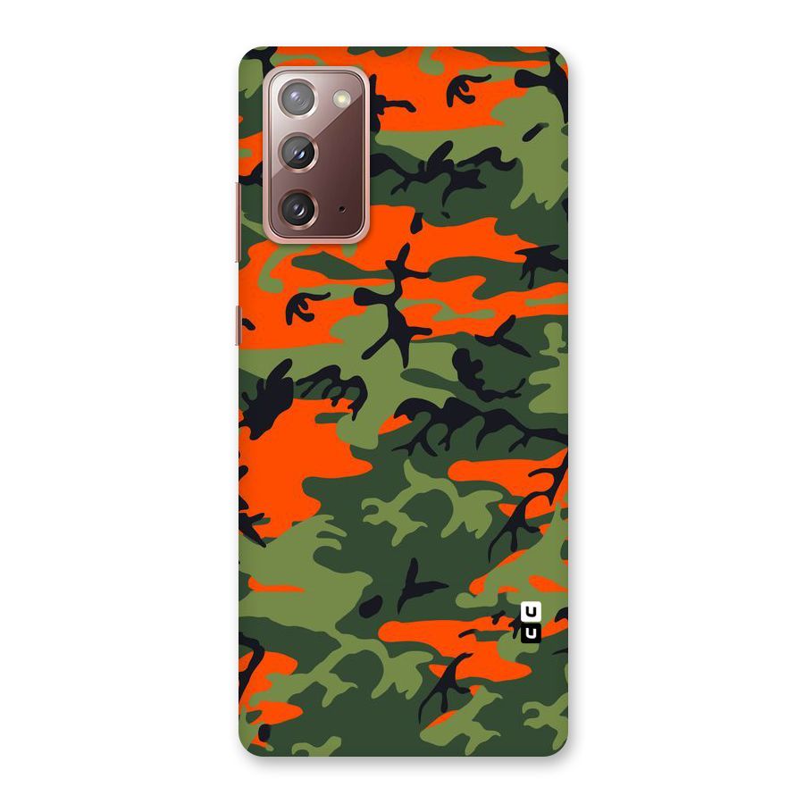 Army Pattern Back Case for Galaxy Note 20