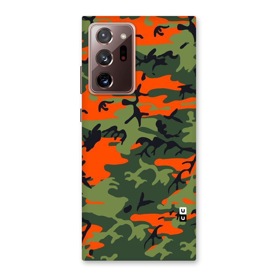 Army Pattern Back Case for Galaxy Note 20 Ultra