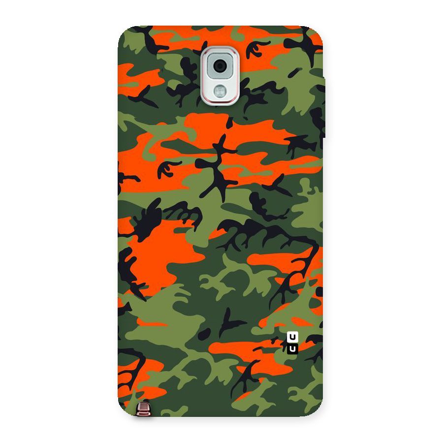 Army Pattern Back Case for Galaxy Note 3