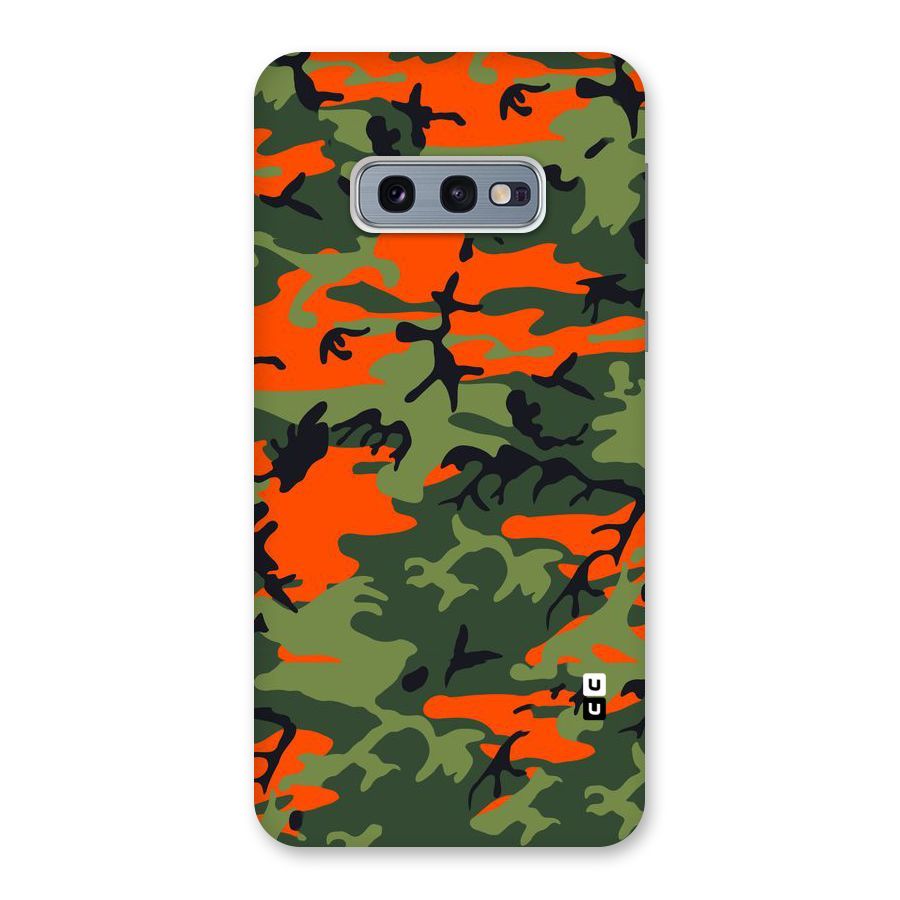 Army Pattern Back Case for Galaxy S10e