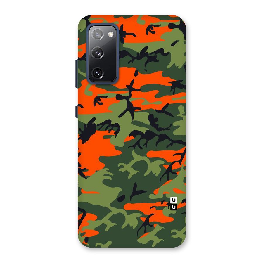 Army Pattern Back Case for Galaxy S20 FE