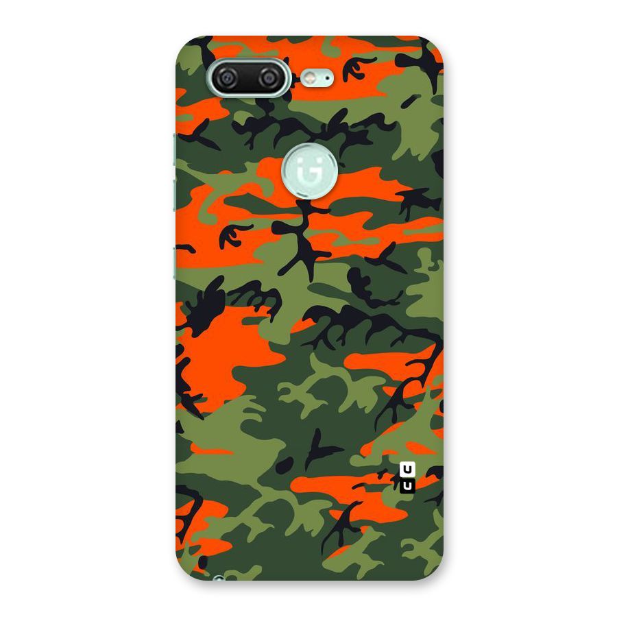 Army Pattern Back Case for Gionee S10