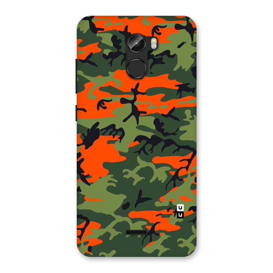 Army Pattern Back Case for Gionee X1