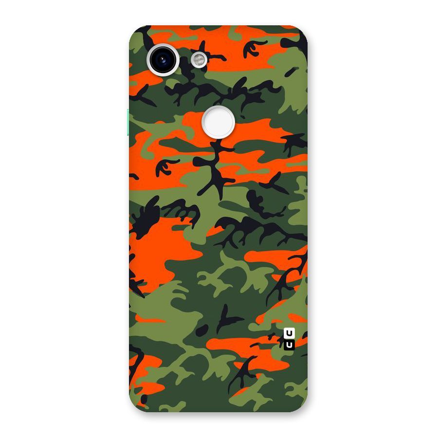 Army Pattern Back Case for Google Pixel 3