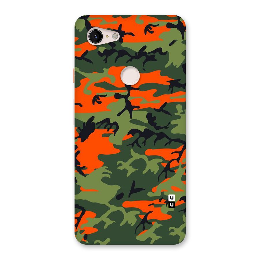 Army Pattern Back Case for Google Pixel 3 XL