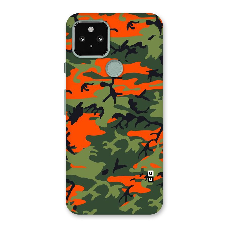 Army Pattern Back Case for Google Pixel 5